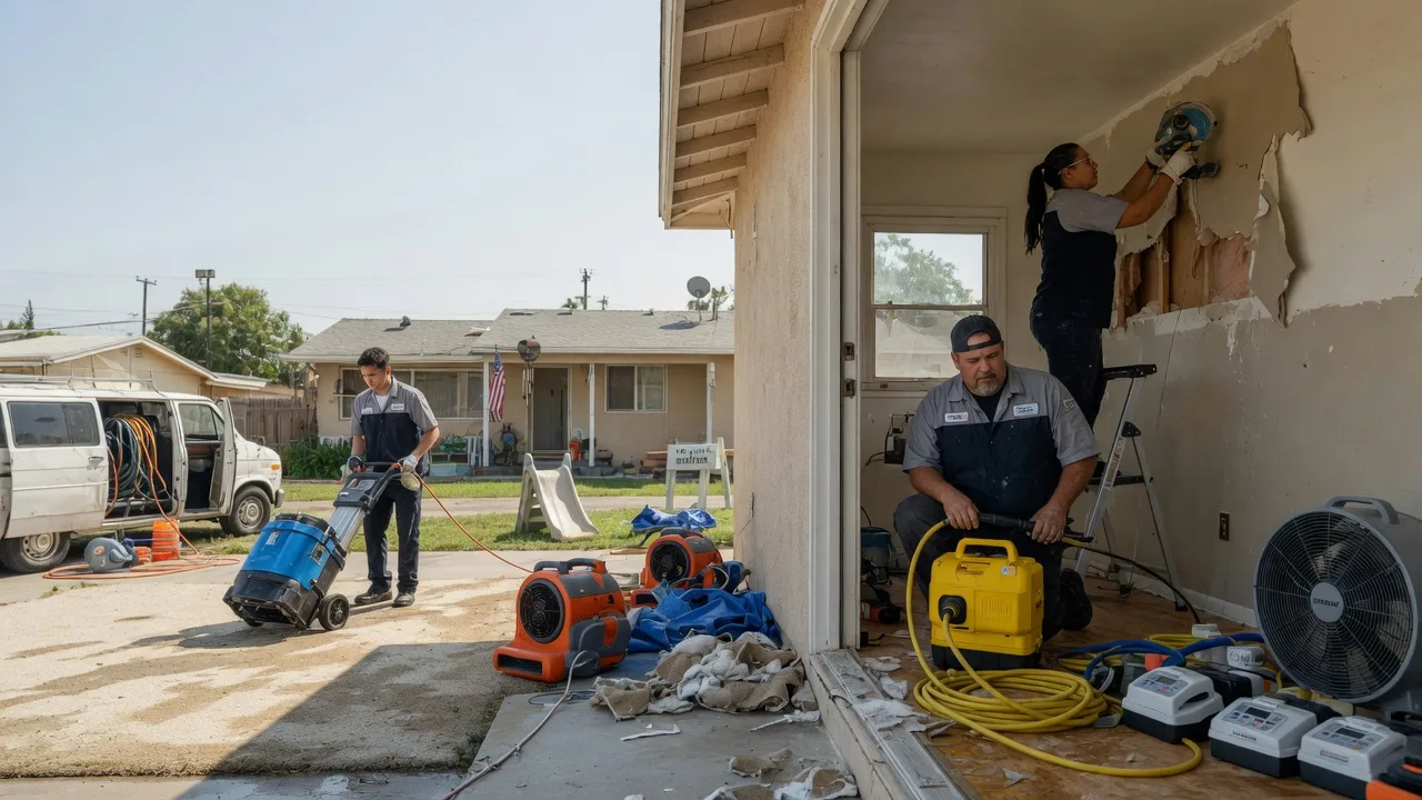 Water Damage Restoration in Hebron, IN near me